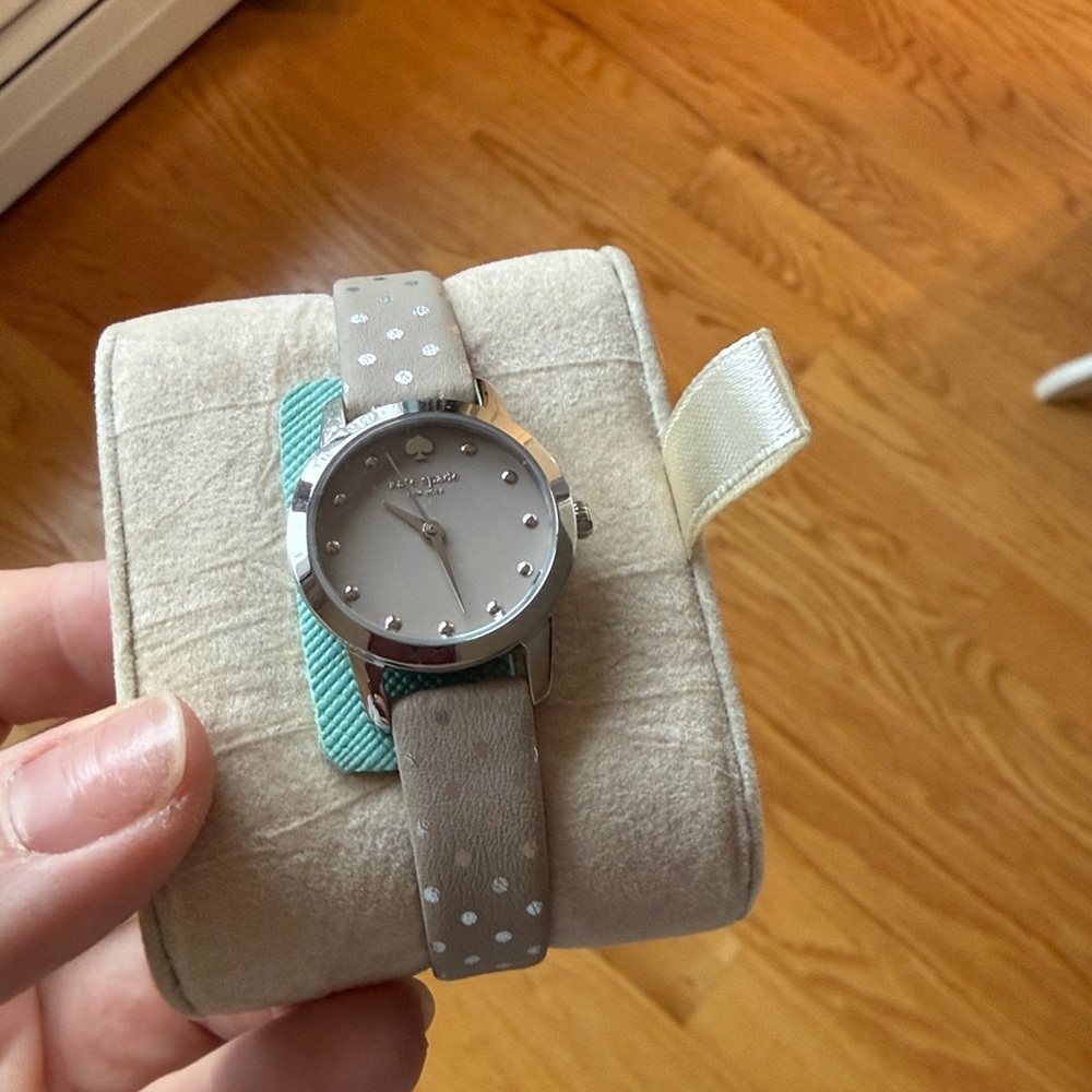 Polka dot watch